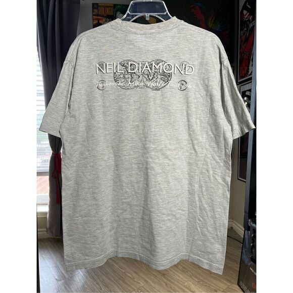 Vintage 90s Neil Diamond Tennessee Moon Tour Tee - Picture 3 of 7